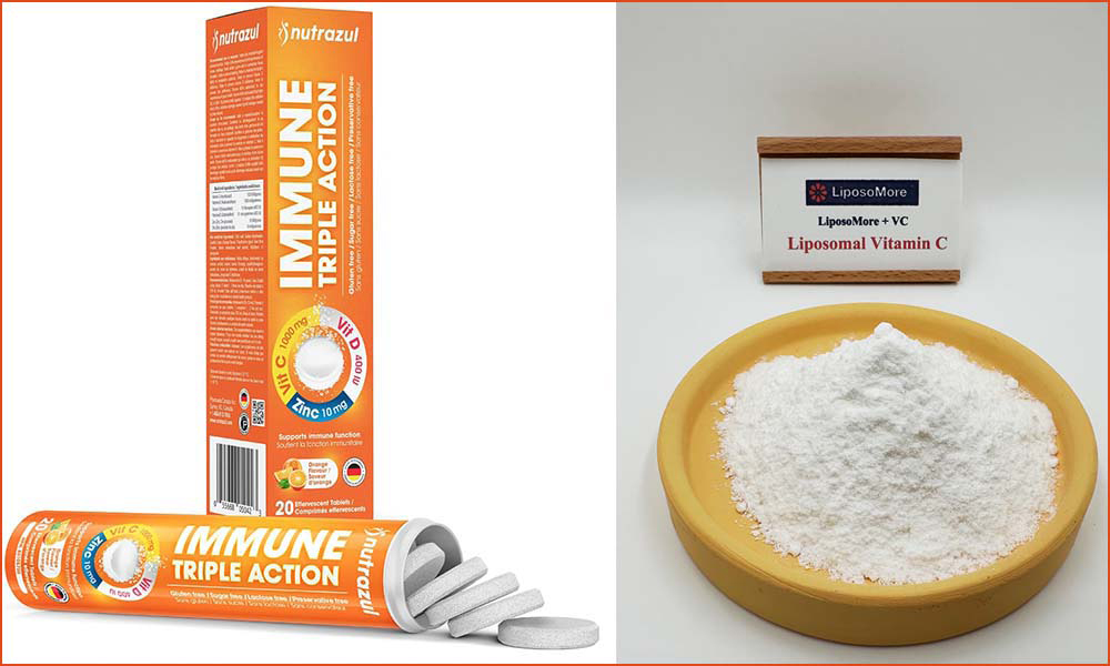 Ingredientes Lipossômicos para Comprimidos Efervescentes