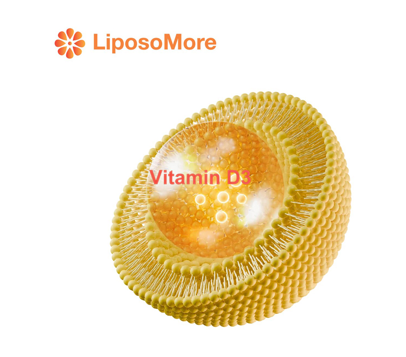 Vitamina D3 em lipossomas