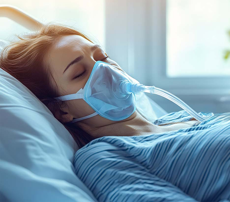 Alívio de alergia e conforto respiratório