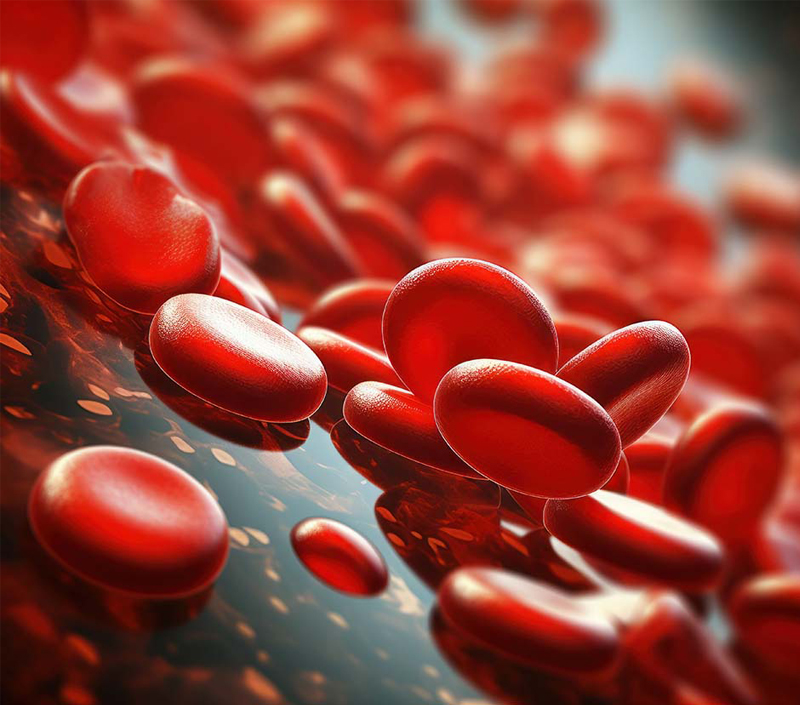 Produção aprimorada de hemoglobina e suporte energético