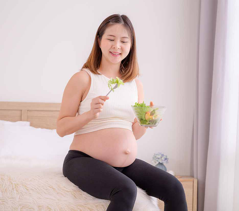 Aplicação ideal em mulheres e nutrição pré-natal