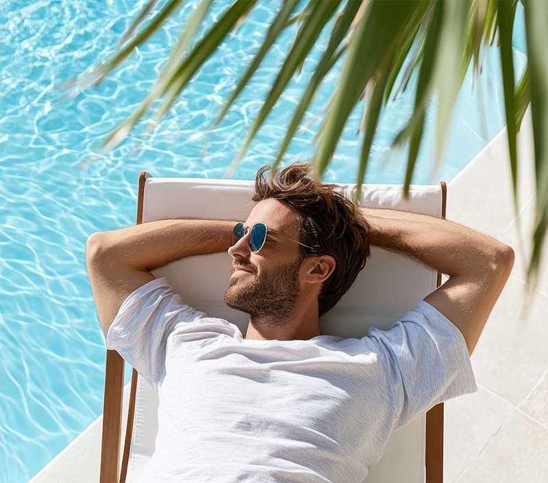 Promove o relaxamento e a qualidade do sono