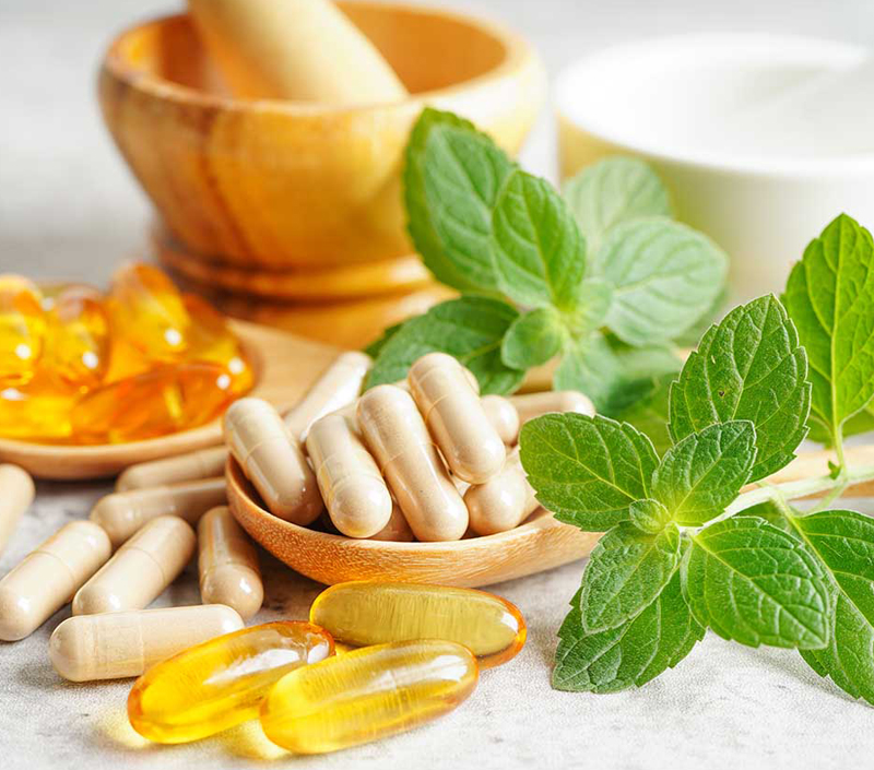 Adequado para diferentes formas de suplementos dietéticos